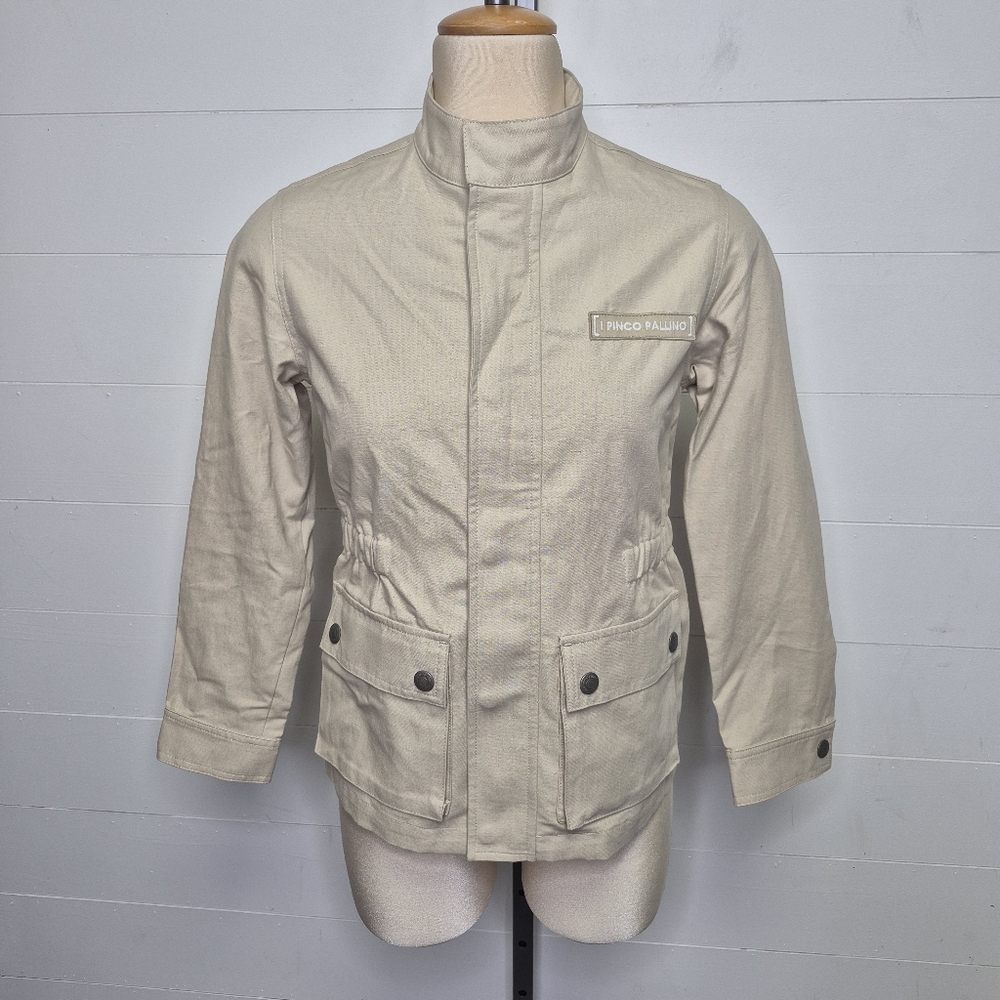 I Pinco Pallino Cotton And Linen Jacket Size 10Y